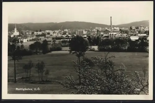 AK Mattighofen, Blick auf den Ort