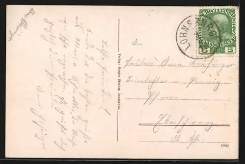 AK Maria Schmolln, Ortspartie mit Kirche