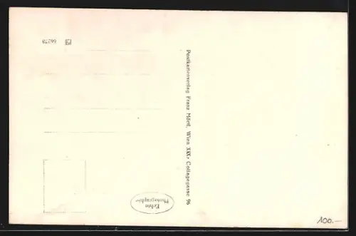 AK Sandl im Mühlkreis, Ortspartie mit Kirche