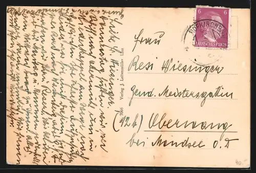 AK Hofkirchen-Oberdonau, Panorama