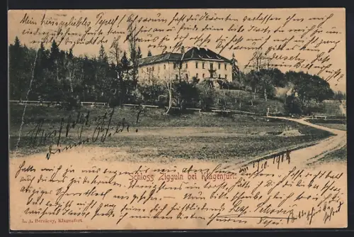 AK Klagenfurt, Schloss Zigguln mit Umgebung
