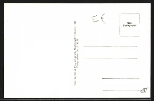 AK Braunau, Fliegeraufnahme des Ortes