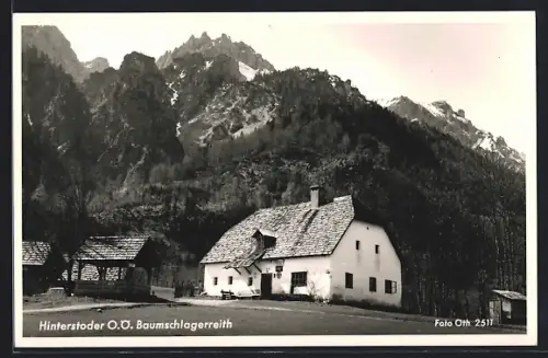 AK Hinterstoder, Gasthof Baumschlagerreith