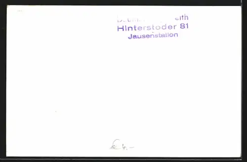 AK Hinterstoder, Gasthof Baumschlagerreith