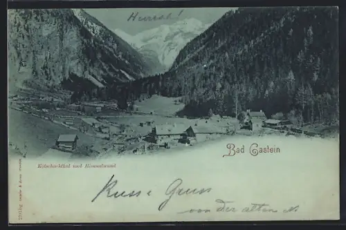 AK Bad Gastein, Kötschachthal und Himmelwand