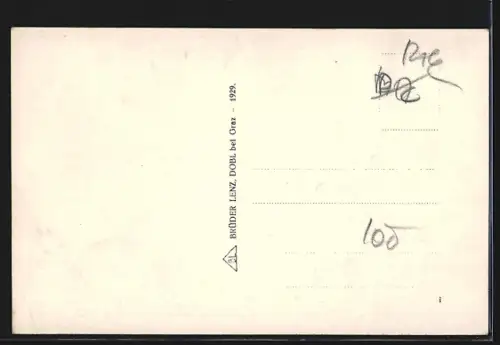 AK Tobelbad b. Graz, Ortspartie mit Kirche, Panorama