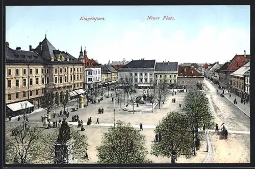 AK Klagenfurt, Blick auf den Neuen Platz