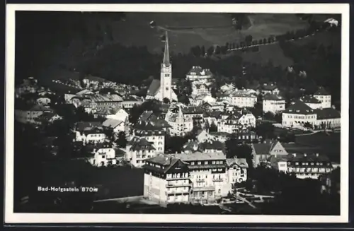 AK Bad-Hofgastein, Gesamtansicht mit Kirche
