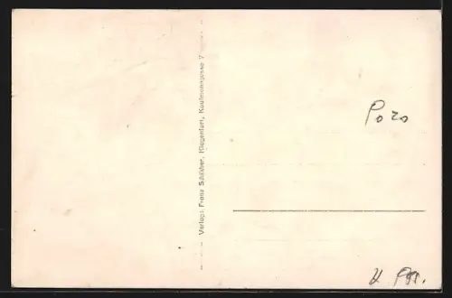 AK Klagenfurt, Kammer für Arbeiter und Angestellte, gesehen v. d. Strassenkreuzung