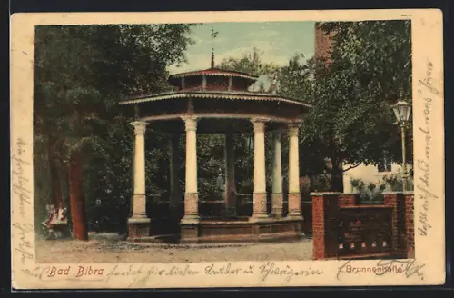 AK Bad Bibra, Brunnenhalle