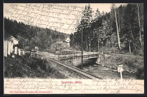 AK Spechtritz, Mühle im Ort