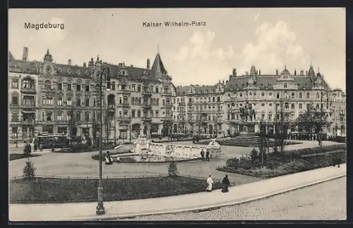 AK Magdeburg, Kaiser Wilhelm-Platz