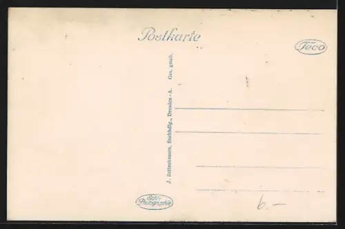 AK Coburg, Marktplatz mit Rathaus