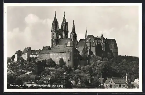 AK Meissen a. d. Elbe, Albrechtsburg und Dom