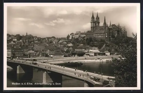AK Meissen a. d. Elbe, Albrechtsburg, Dom