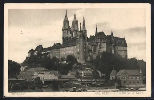 AK Meissen, Albrechtsburg, Dom