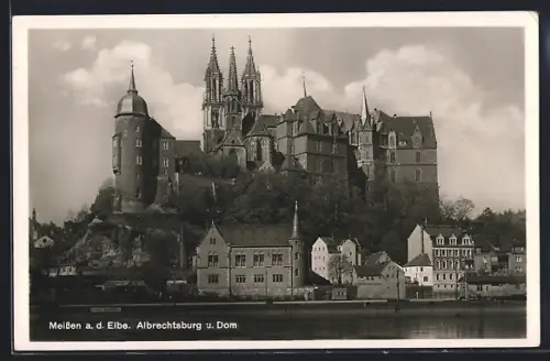AK Meissen a. d. Elbe, Albrechtsburg, Dom