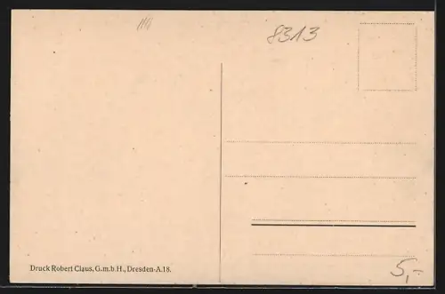 AK Dohna, Kirche und Ortsansicht