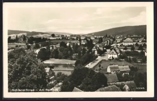 AK Sohland /Spree, Am Rathaus