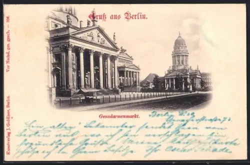 AK Berlin, Gendarmenmarkt