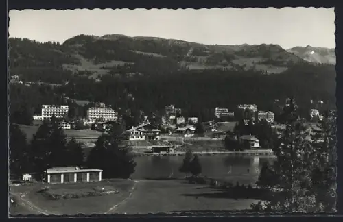 AK Crans-sur-Sierre, Vue générale