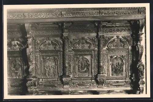 AK Sion, Les stalles des chanoines de la Collégiale de Valère