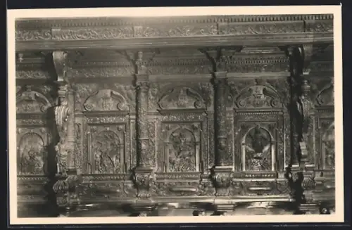 AK Sion, La Collégiale de Valère, Les stalles des chanoines