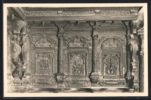 AK Sion, La Collégiale de Valère, Les stalles des chanoines