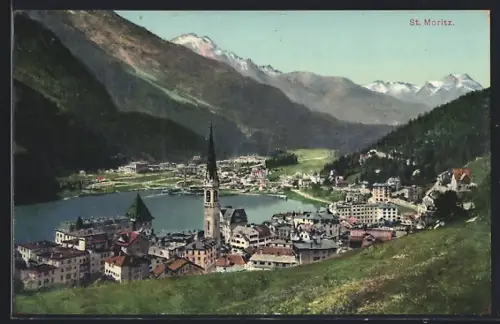 AK St. Moritz, Teilansicht