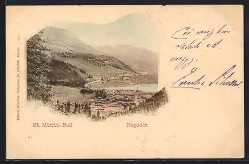 AK St. Moritz-Bad, Gesamtansicht