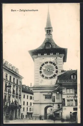 AK Bern, Zeitglockenturm und Apotheke