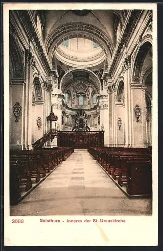 AK Solothurn, Inneres der St. Ursuskirche
