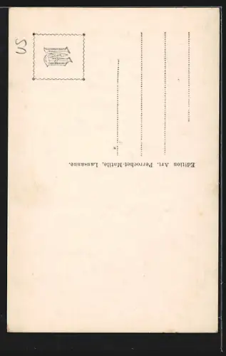 AK Les Haudères, Vue générale et Pointe du Zaté