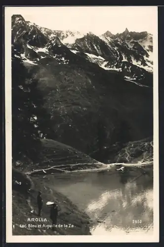 AK Arolla, Lac Bleu et Aiguille de la Za