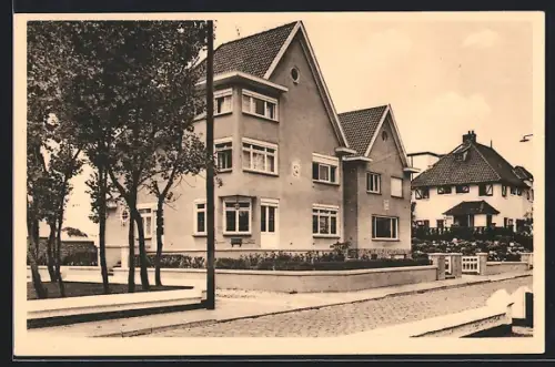 AK Duinbergen, Villas Le Renard, Le Corbeau, Les Oyats