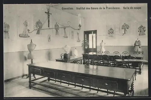 AK Gosselies, Institut des Soeurs de la Providence, Salle de coupe
