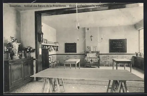 AK Gosselies, Institut des Soeurs de la Providence, Ecole professionelle, cuisine