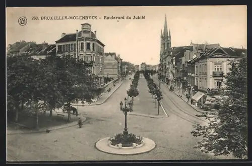 AK Bruxelles-Molenbeek, Boulevard de Jubilé