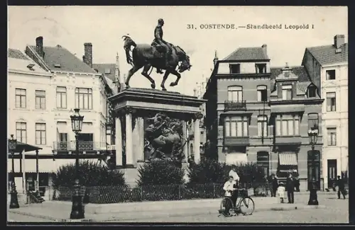 AK Oostende, Standbeeld Leopold I.