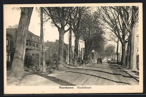 AK Neerharen, Staatsbaan, Tram