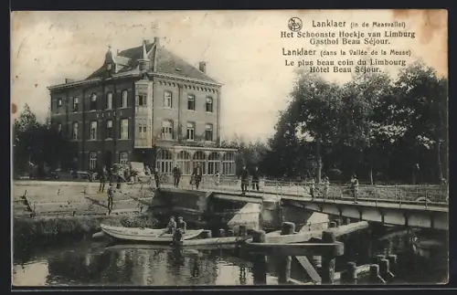 AK Lanklaer /Vallée de la Meuse, Hôtel Beau Séjour