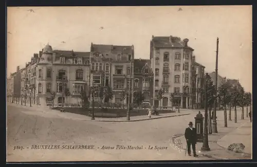 AK Bruxelles-Schaerbeek, Avenue Félix-Marchal