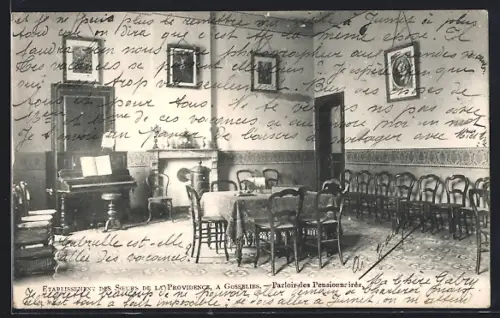 AK Gosselies, Etablissement des Soeurs de la Providence, Parloir des Pensionnairés