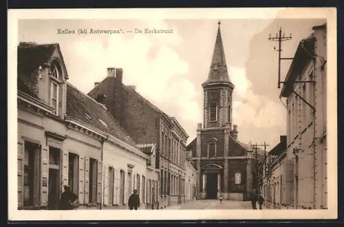 AK Kalloo bij Antwerpen, De Kerkstraat