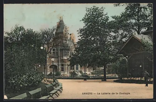 AK Anvers, La Laiterie de la Zoologie