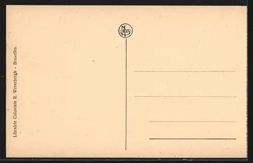 AK Anvers, Université Coloniale de Belgique, Vue d`ensemble