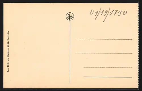 AK Brasschaet /Anvers, Chateau