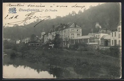 AK Chaudfontaine, La Vesdre