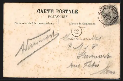 AK Charleroi, Entrée de la rue du Collège