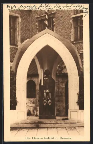 AK Bremen, Der eiserne Roland, Kriegshilfe, Nagelung